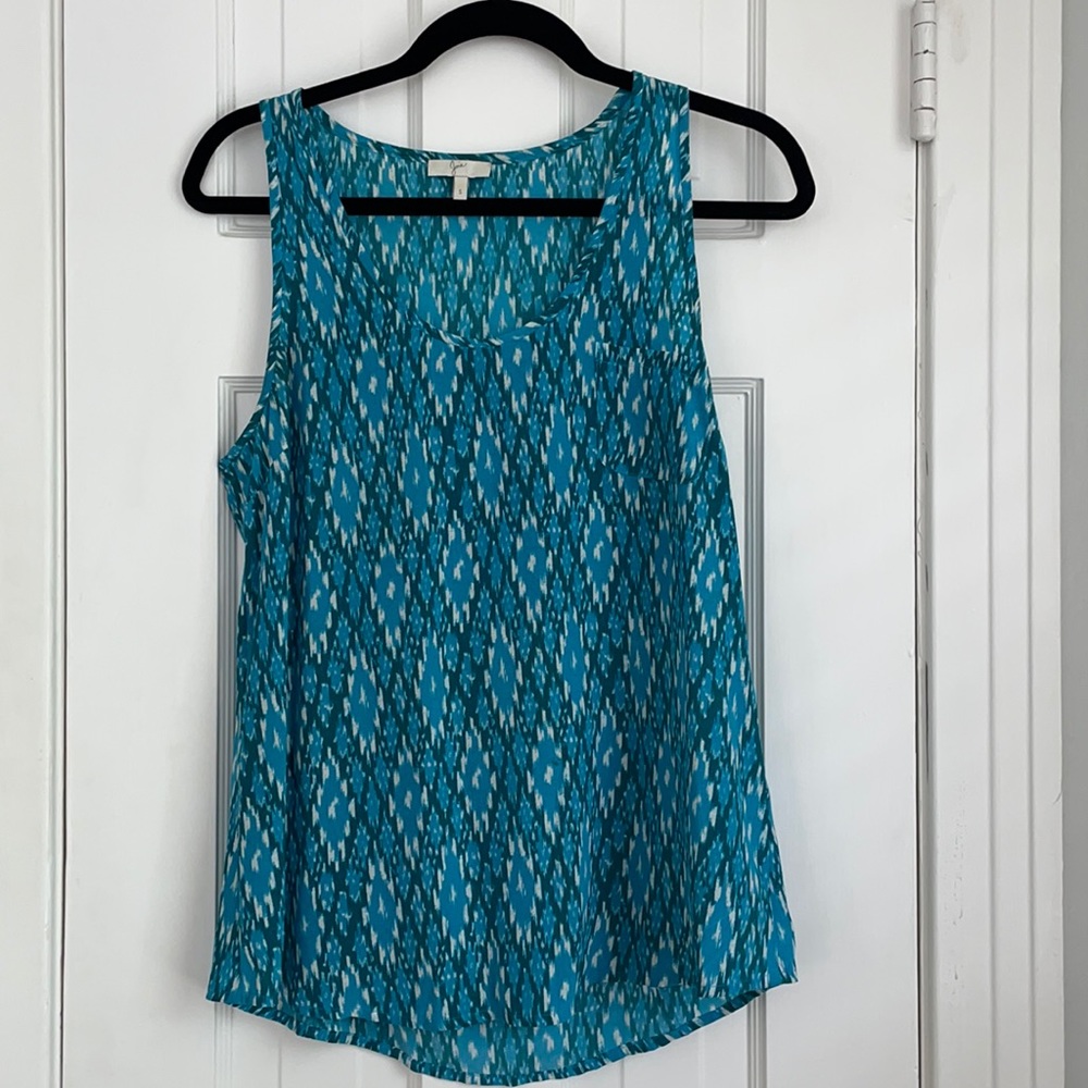 Brand: Joie Size: Small Color: Blue and White top